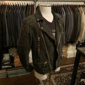 Beautiful, Charcoal Suede, All Saints Jacket
